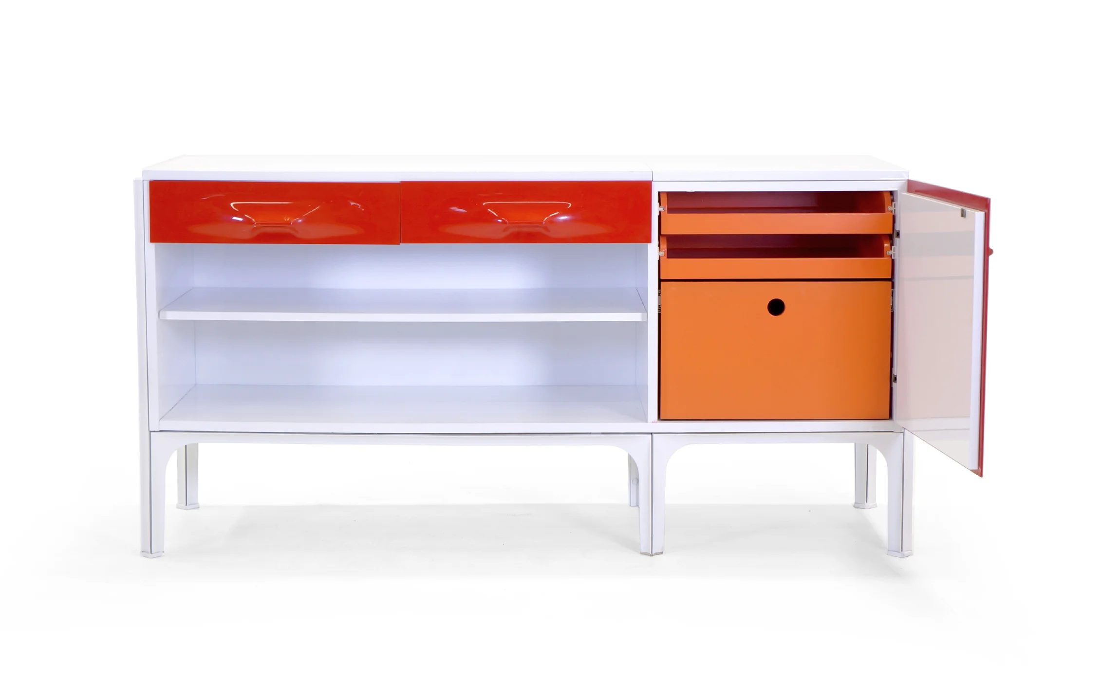 Raymond Loewy Desk with Drawers for Doubinsky Freres, DF2000